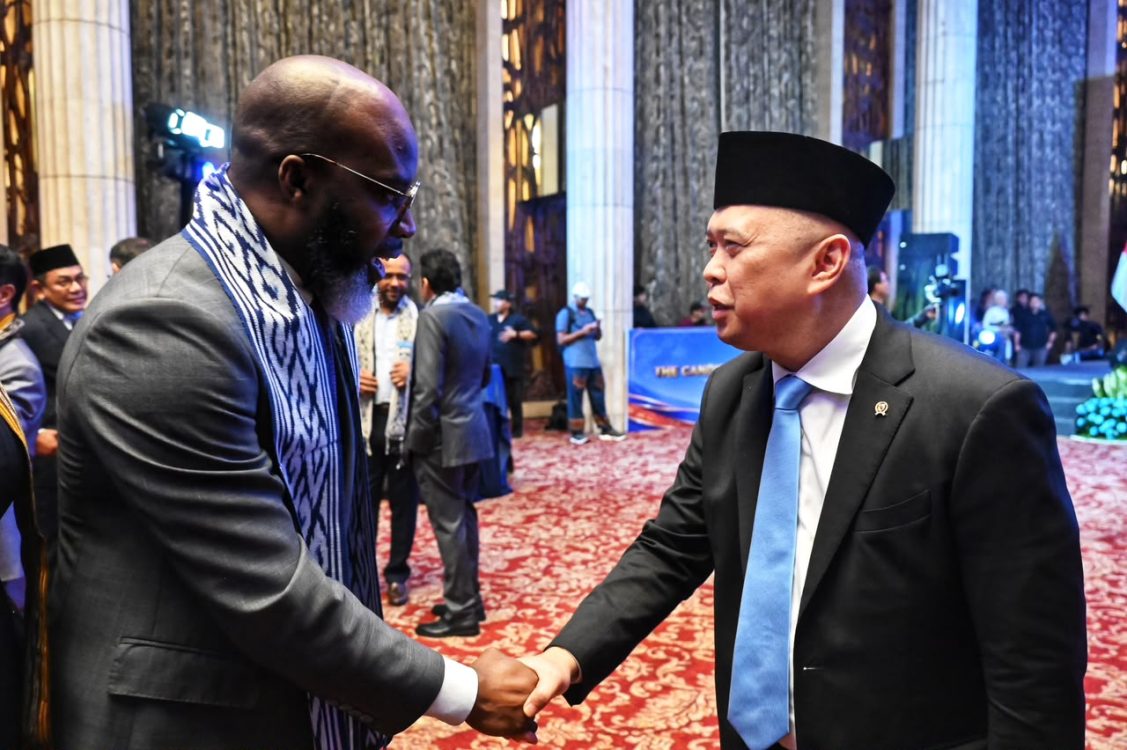 : Menteri Perhubungan Dudy Purwagandhi menggalang dukungan negara-negara anggota International Civil Aviation Organization (ICAO) untuk pencalonan Indonesia sebagai Anggota Dewan ICAO Part III periode 2026–2028. (Foto: Humas Kemenhub)