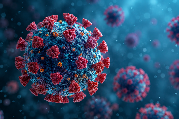 : Ilustrasi virus Nipah X. (Istimewa)