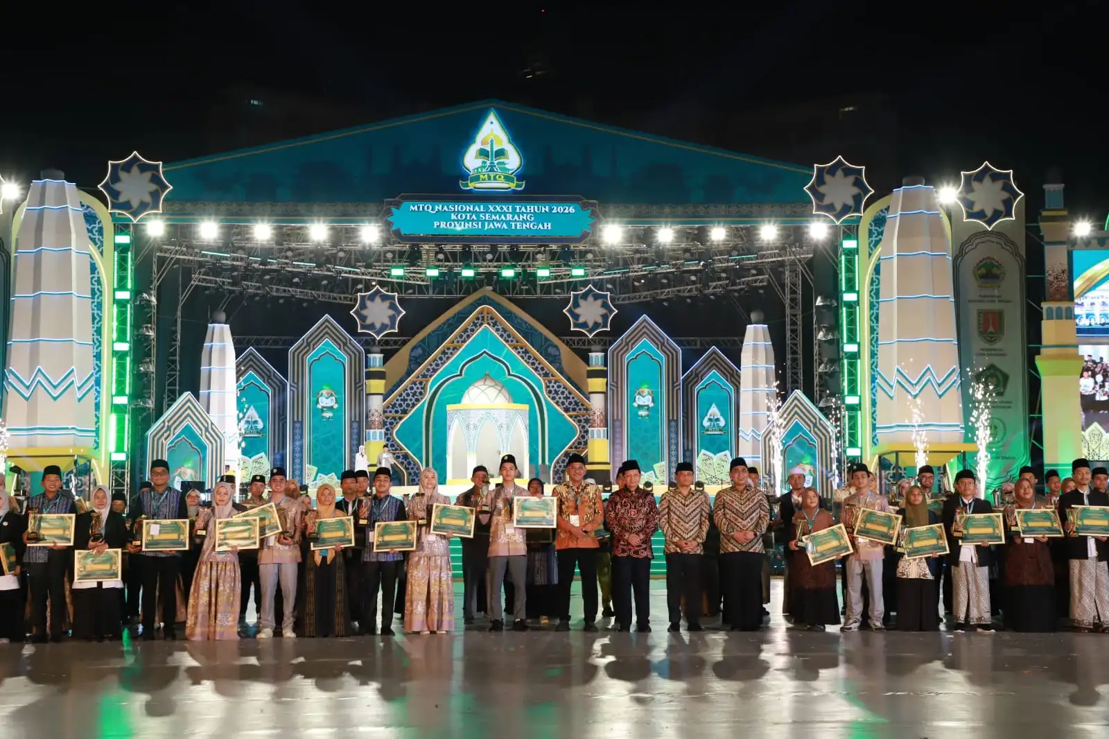 Ini 10 Besar MTQ Nasional 2026 di Semarang