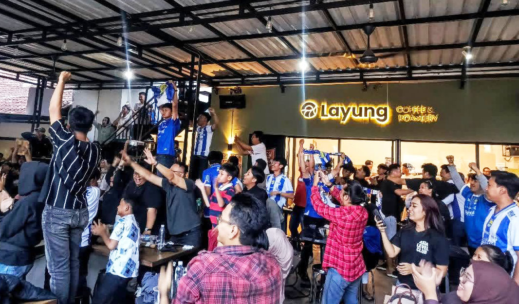 Ini 10 Titik Balad Nobar Biru Untuk Dukung Persib Vs Persijap