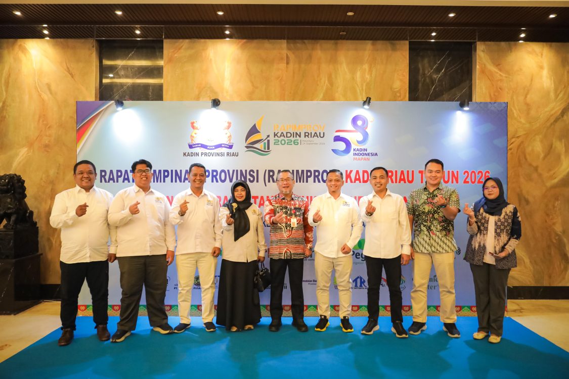: Pemerintah Kota Dumai menghadiri pelaksanaan kegiatan yang digelar Kamar Dagang dan Industri (KADIN) Provinsi Riau. (foto: MC Dumai)