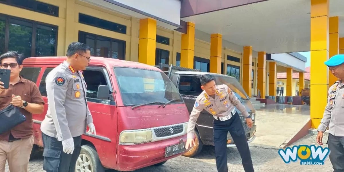 Isi BBM Berulang hingga Pakai Pelat Palsu, 229 Kendaraan Ditindak Polda Babel