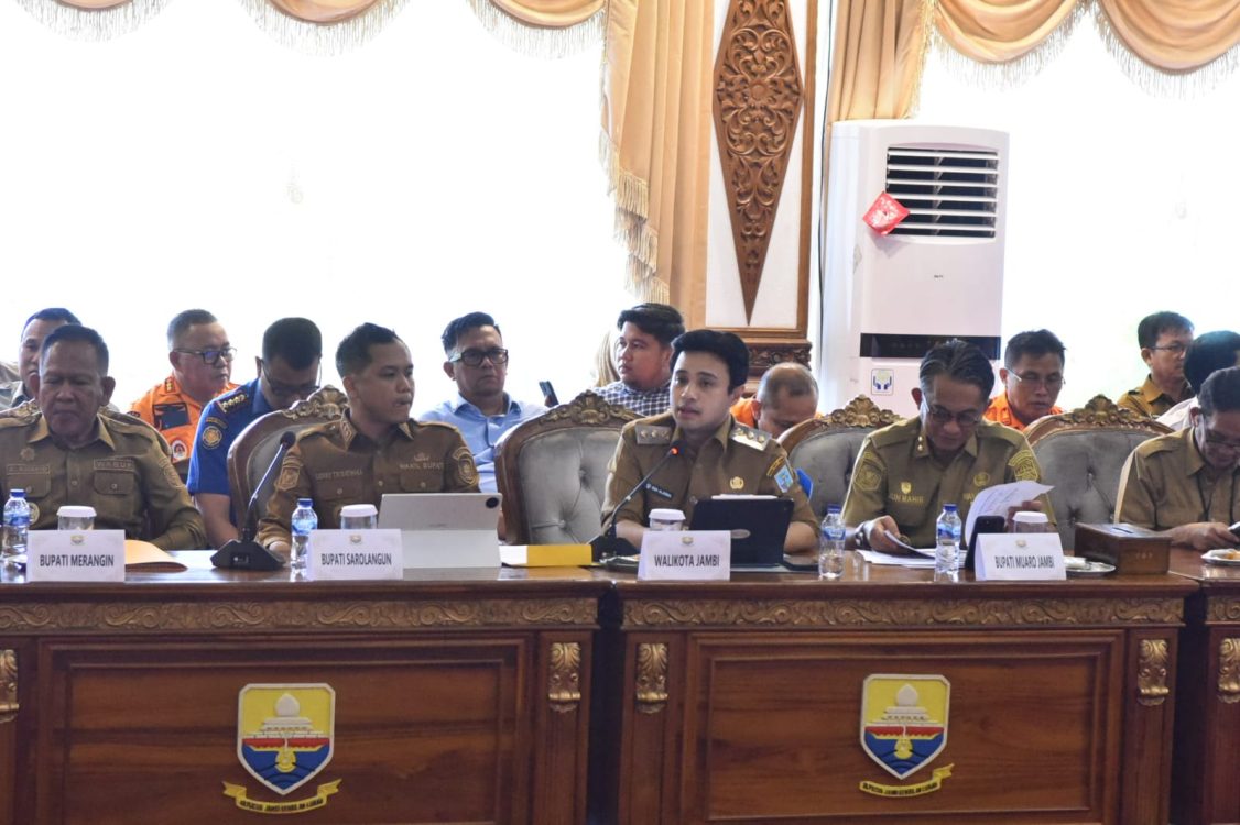 : Rakor Penanganan Kebakaran Hutan dan Lahan di Wilayah Provinsi Jambi