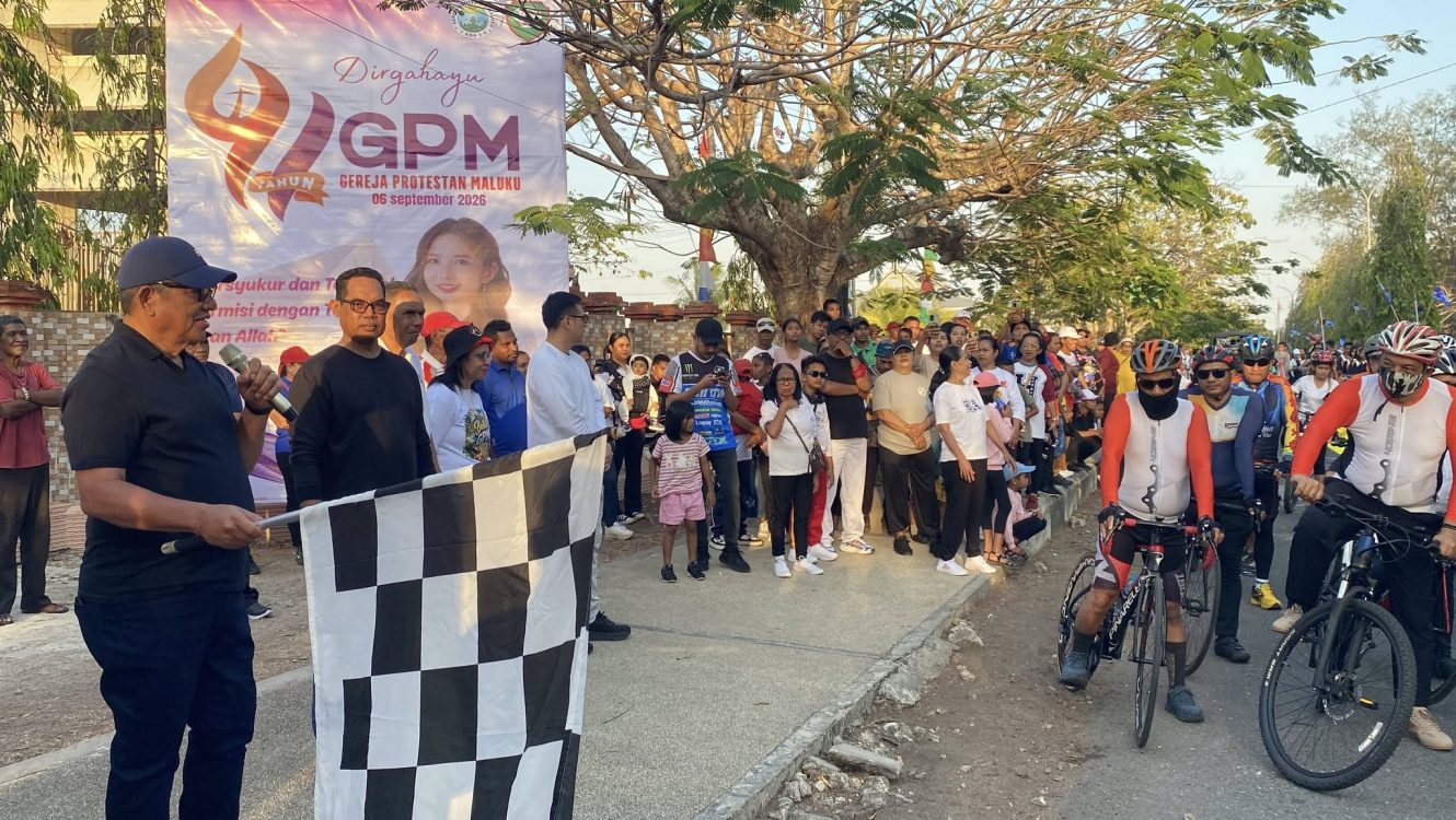 : Dari Jalan Santai, Semangat Persaudaraan HUT ke-91 GPM Menggema di Maluku Tenggara. Foto:Erland