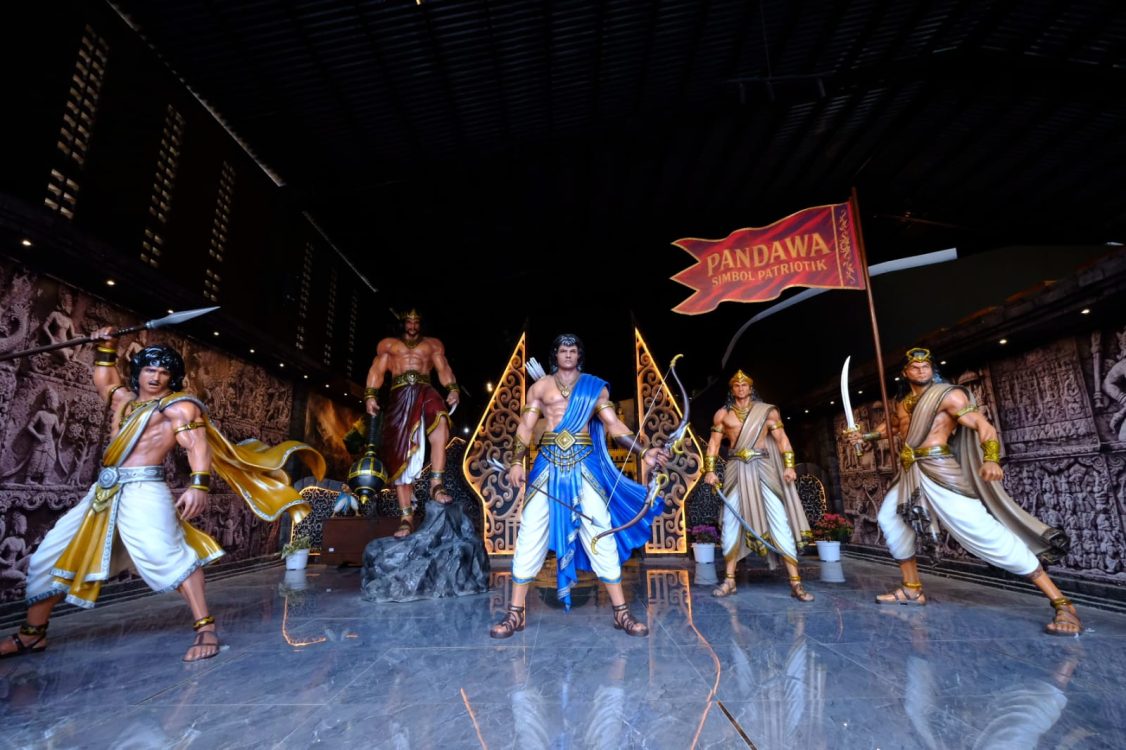 : Salah satu koleksi diorama figura Pewayangan di Museum Mega Science Center dan Budaya di Jatim Park 1 Kota Batu yang berisi total 1.640 objek yang menggabungkan sains modern dan warisan budaya. (Foto: Forwarekraf/InfoPublik)