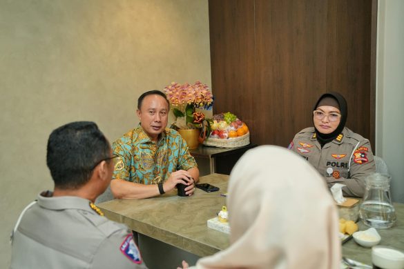 Jelang HUT ke-71 Lalu Lintas, Korlantas Polri Anjangsana ke Komjen Pol (Purn) Agung Budi Maryoto