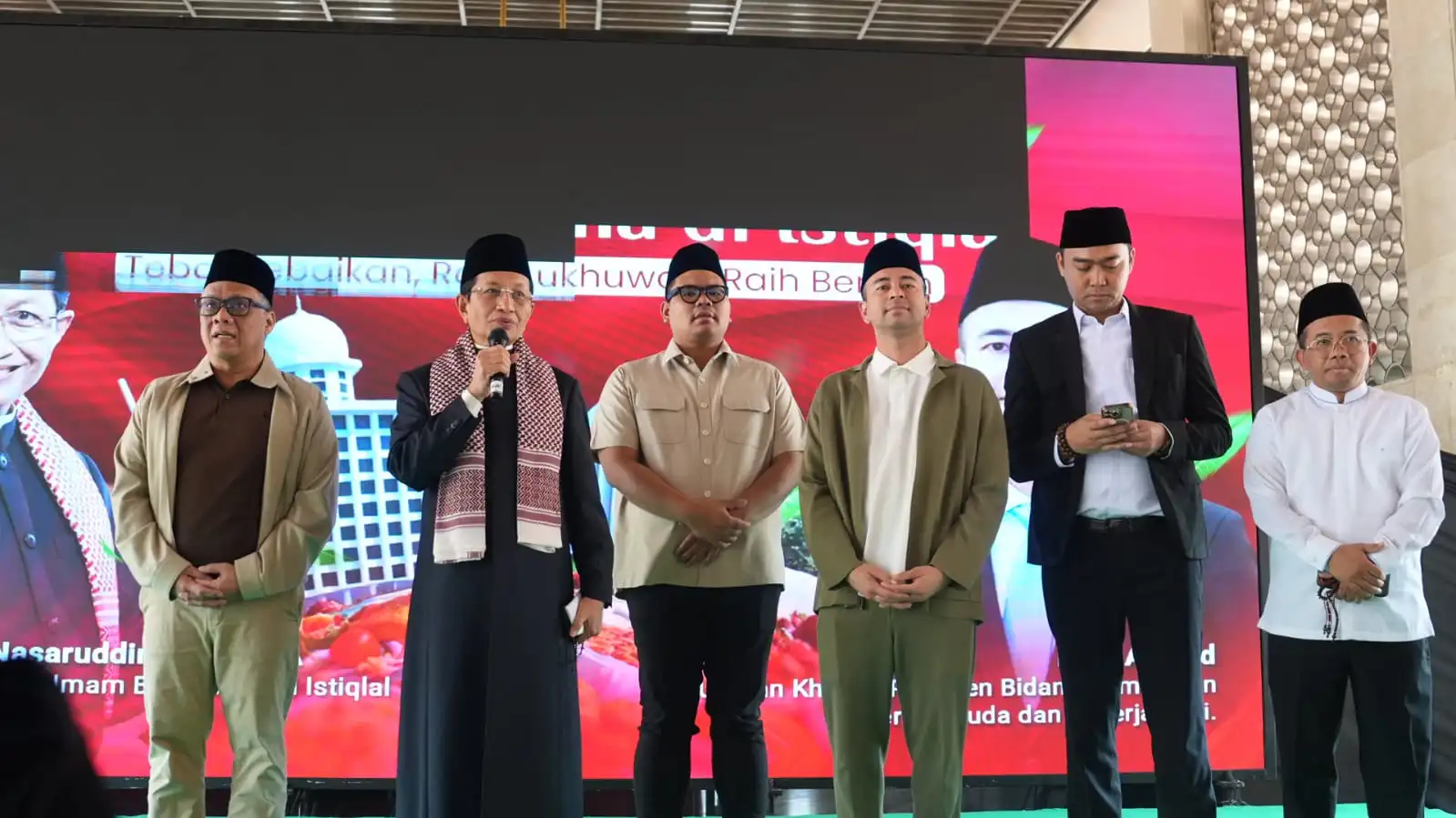 Jumat Berkah di Istiqlal, Menag: Jemaah Semakin Banyak
