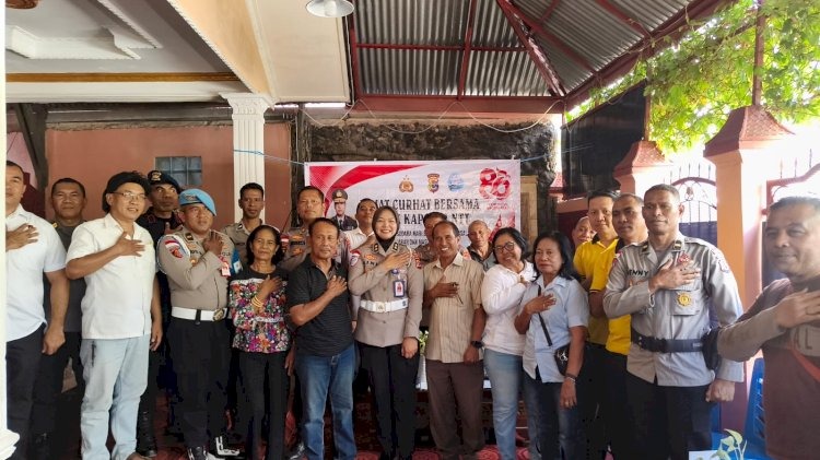 Jumat Curhat Polda NTT, Warga Sampaikan Aspirasi dan Polisi Hadir Mendengar