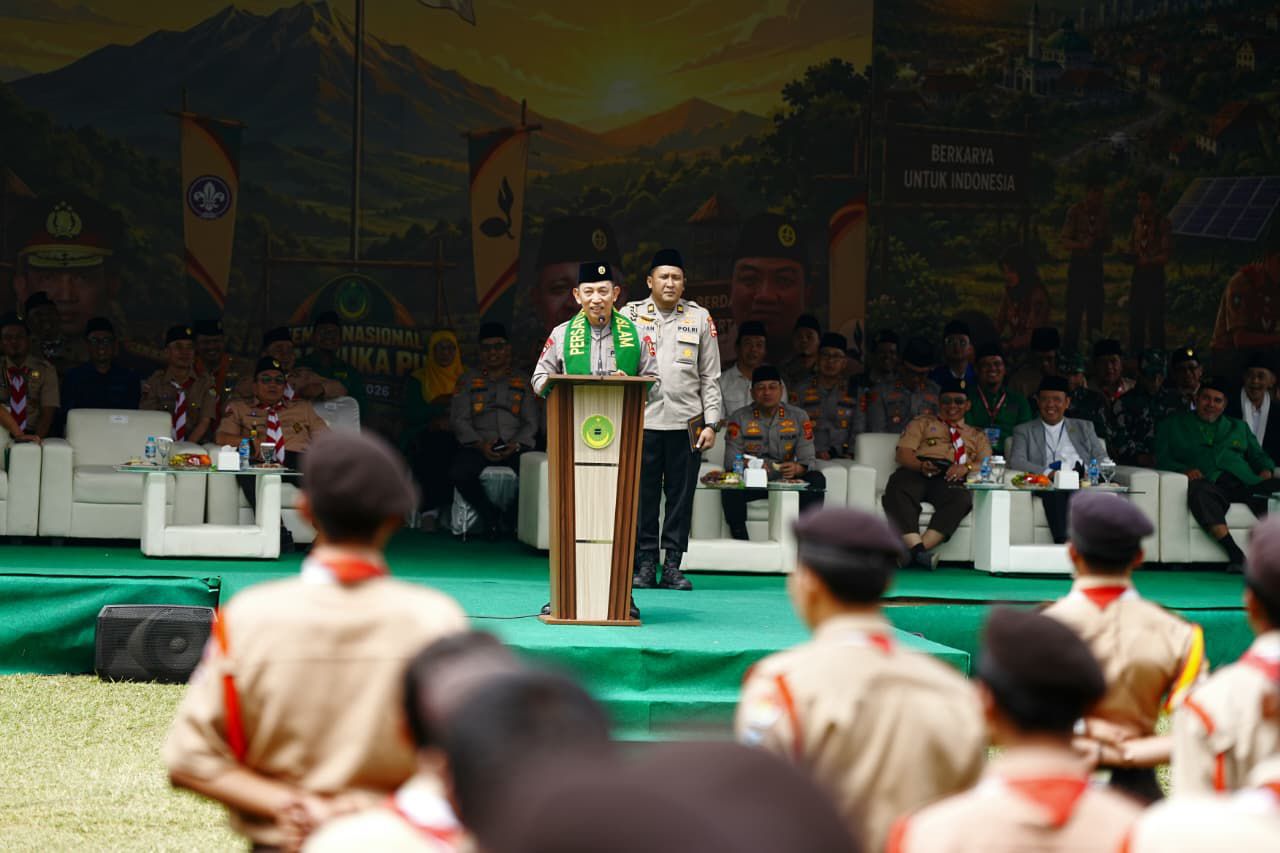 Kapolri di Kemah Nasional PUI: Jaga Persatuan, Siapkan Generasi Muda Majukan Indonesia
