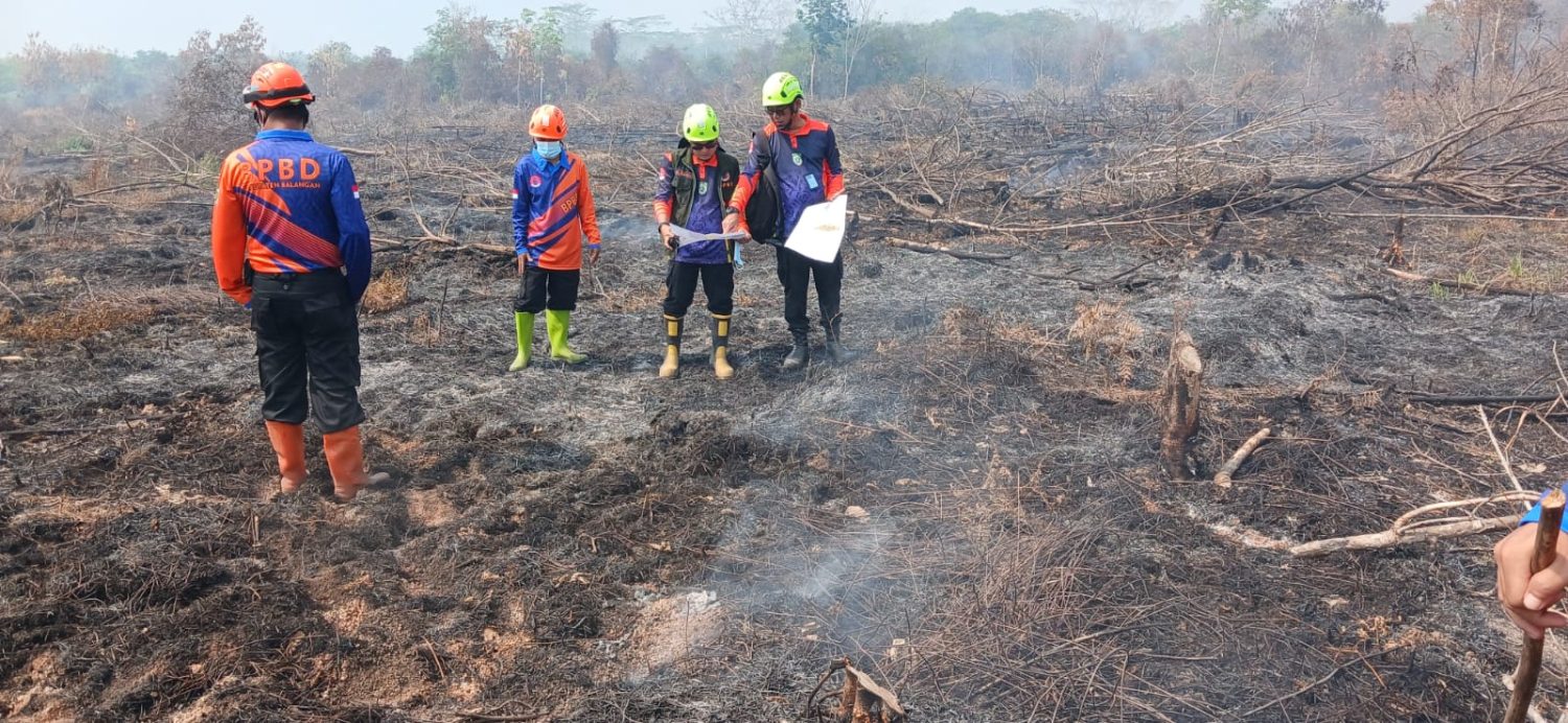 : Badan Penanggulangan Bencana Daerah (BPBD) Kabupaten Balangan melakukan kegiatan monitoring dan patroli ke wilayah-wilayah rawan. - Foto: Mc.Balangan