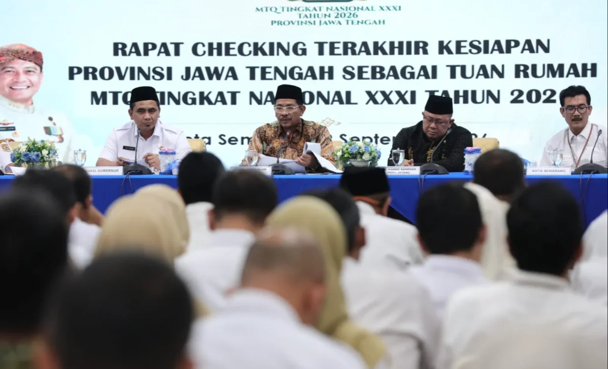 Kemenag dan Pemprov Jateng Pastikan Kesiapan Layanan Kafilah MTQ Nasional ke-31
