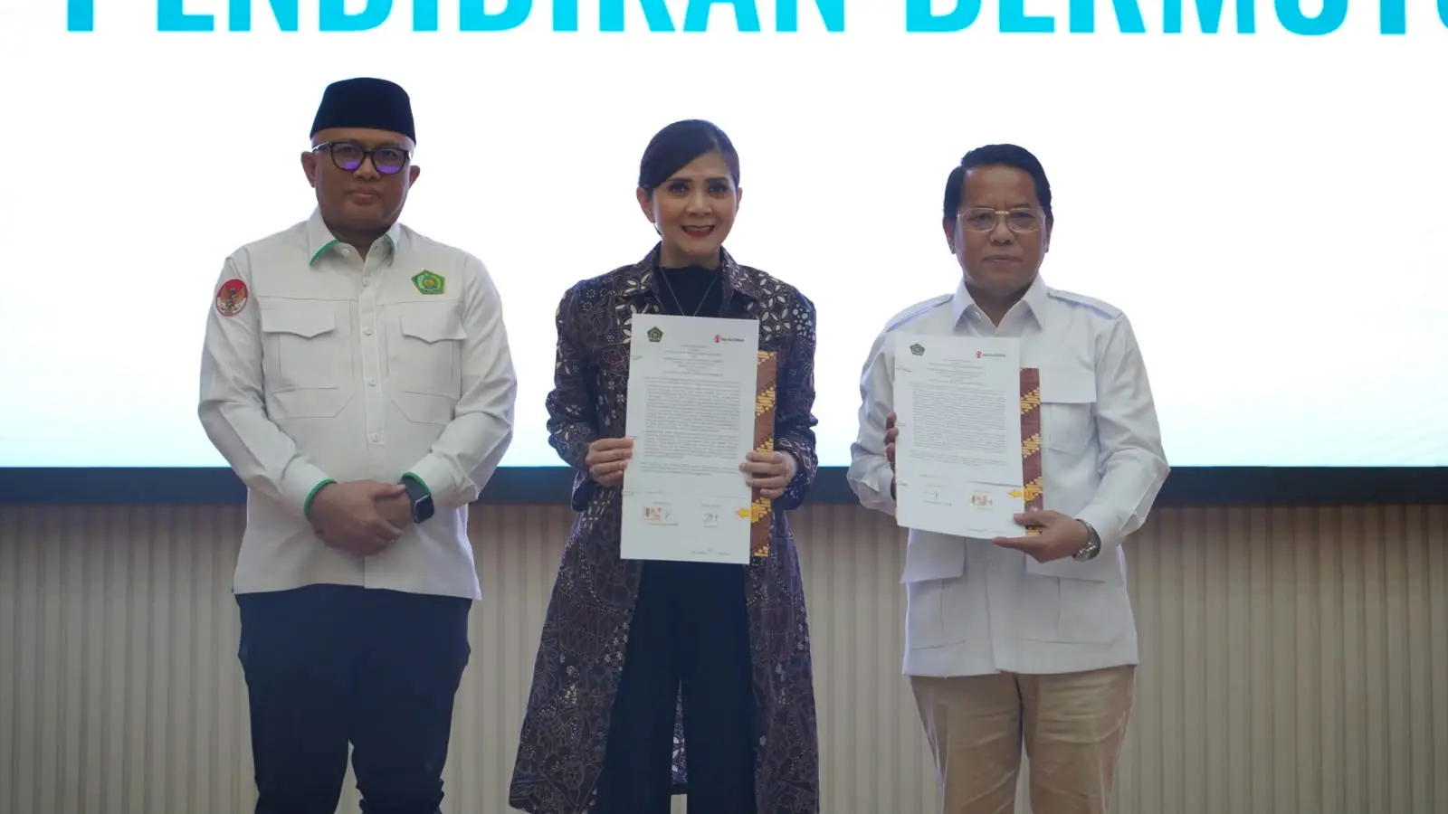 Kemenag dan Save the Children Teken MoU, Fokus pada Mutu Pendidikan dan Perlindungan Anak