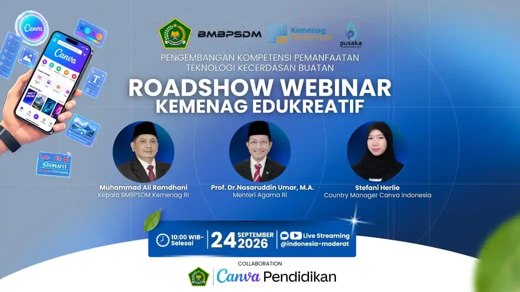 Kemenag Educreatif, Terobosan Penguatan Kompetensi SDM Pendidikan melalui Pemanfaatan AI