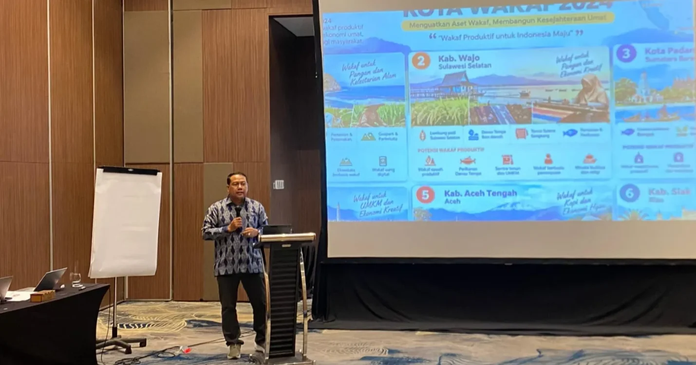 Kemenag Kembangkan 25 Titik Kota Wakaf melalui Cash Waqf Linked Deposit