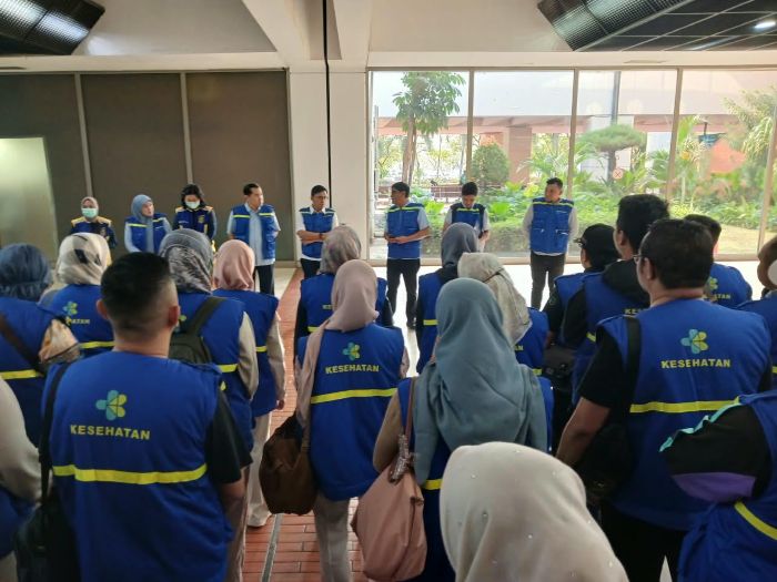 : TCK Batch 2 Kemenkes diberangkatkan dari Terminal 2 Bandara Soekarno-Hatta, Tangerang, Banten untuk membantu pemulihan warga terdampak gempa NTT. (Foto: Kemenkes)