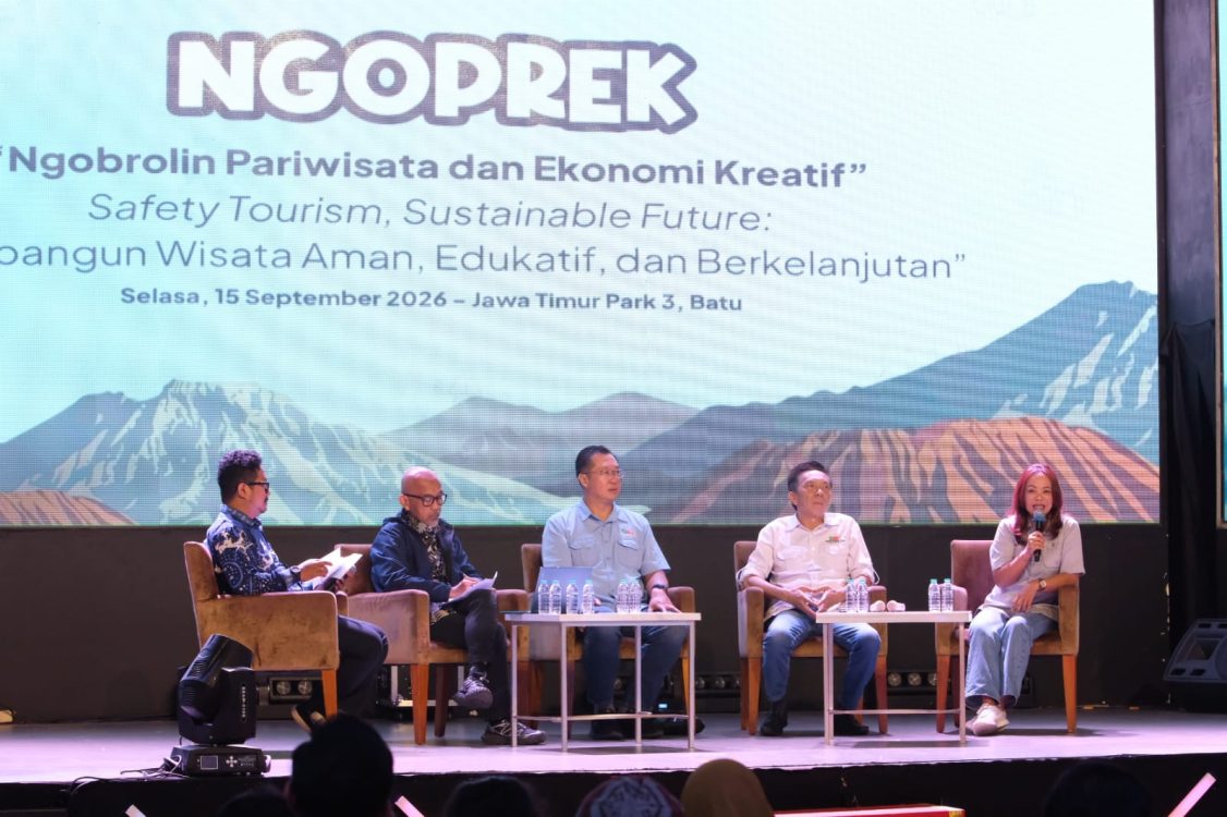 : Kementerian Pariwisata menilai keselamatan menjadi bagian penting dalam membangun pariwisata berkelanjutan. Di Kota Batu, Jawa Timur Park Group terus mengembangkan destinasi berbasis edutainment, konservasi, sains, dan sport tourism dengan penguatan aspek keselamatan sebagai bagian dari pengalaman wisata. (Foto: Wandi/InfoPublik)