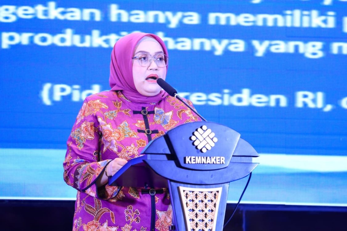: Direktur Jenderal Pembinaan Hubungan Industrial dan Jaminan Sosial Ketenagakerjaan (PHI dan Jamsos) Kemnaker Indah Anggoro Putri mengatakan, pekerja perlu memahami secara menyeluruh isi kontrak, termasuk tugas dan tanggung jawab yang disepakati dengan pemberi kerja. (Foto: Dok Kemnaker)