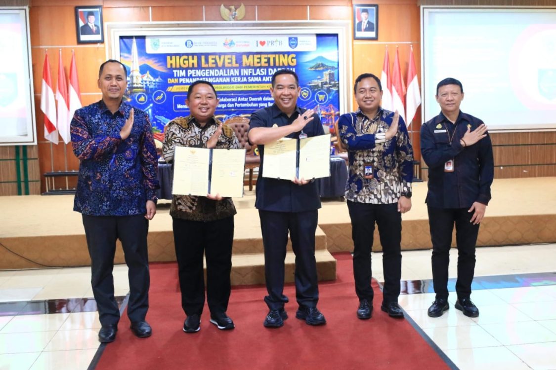 : High Level Meeting Pengendalian Inflasi, Pemkot Probolinggo dan Ternate Perkuat Kolaborasi Antardaerah. (Istimewa)