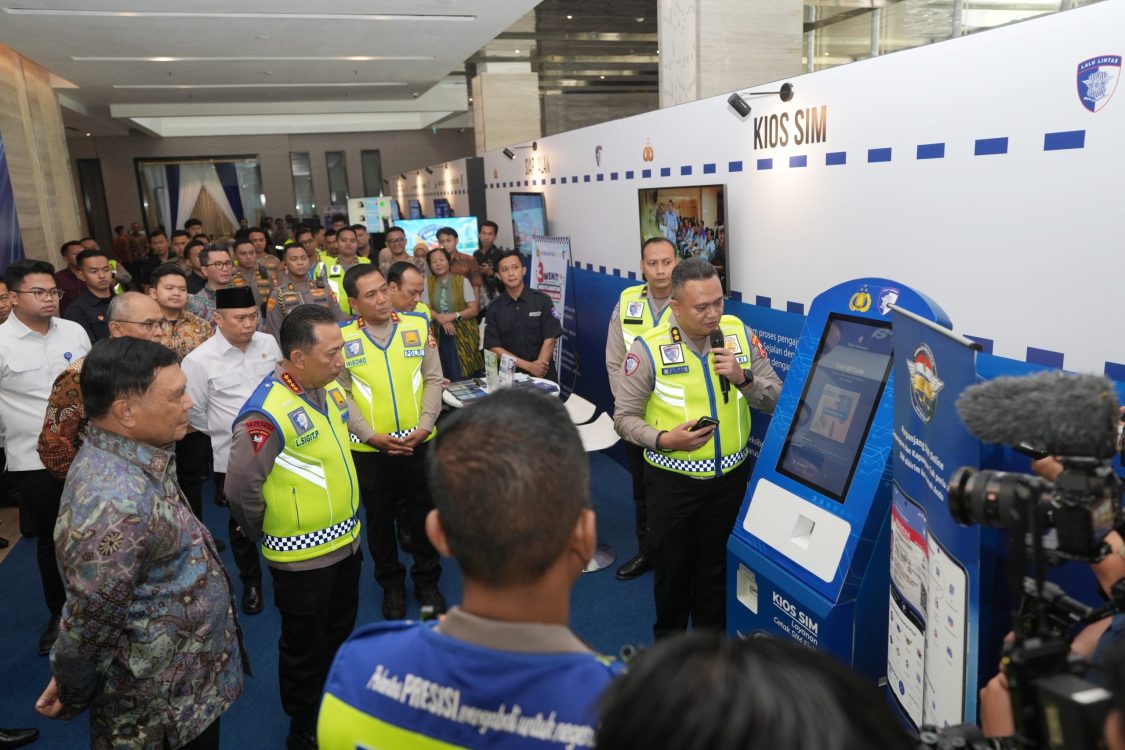 Kios SIM Diluncurkan di Hari Lalu Lintas Bhayangkara ke-71, Cetak SIM Kini Bisa Mandiri