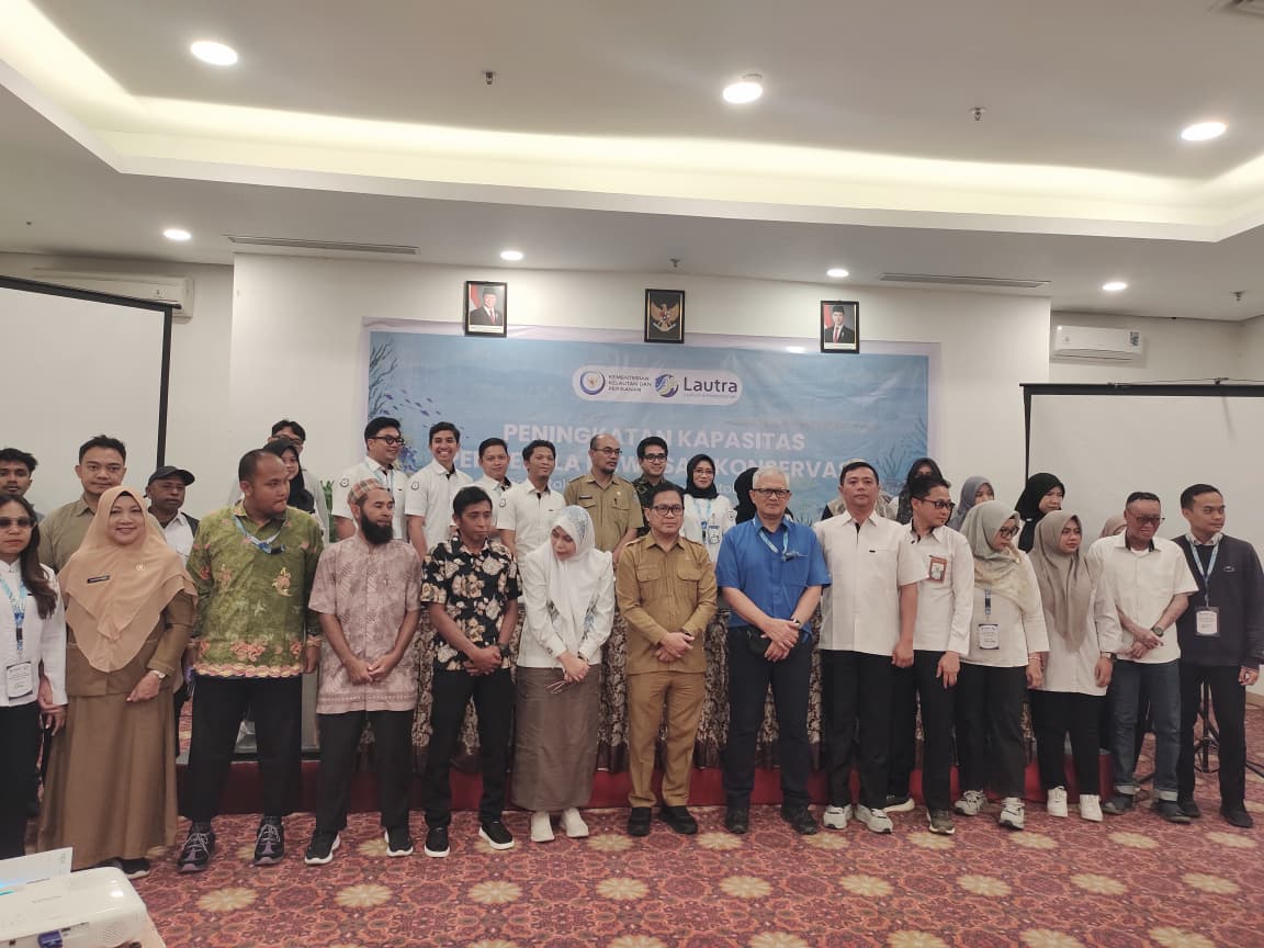 : Kementerian Kelautan dan Perikanan (KKP) memperkuat kapasitas pengelola kawasan konservasi melalui kegiatan Pengembangan Kapasitas Teknis Pengelola Kawasan Konservasi., Senin (28/9/2026).Foto : mcgorontaloprov/Yanto)