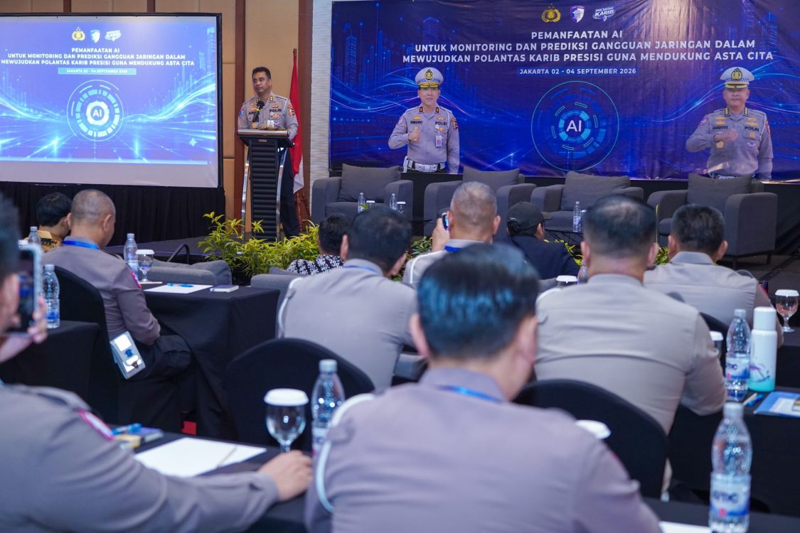 Korlantas Polri Dorong Pemanfaatan AI untuk Deteksi Dini Gangguan Jaringan TIK