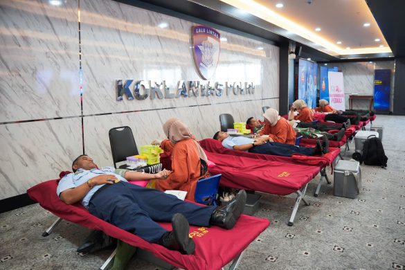 Korlantas Polri Gelar Bakti Kesehatan, Sambut HUT ke-71 Lalu Lintas Bhayangkara