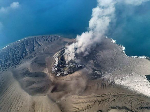 Korlantas Polri Imbau Masyarakat Waspada Sebaran Abu Vulkanik Gunung Anak Krakatau