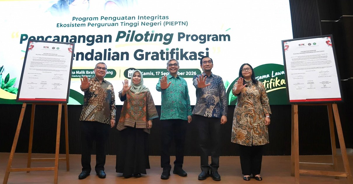 : Pengendalian gratifikasi di perguruan tinggi perlu bergerak dari sekadar dokumen dan sosialisasi menjadi sistem yang bekerja dalam keseharian kampus. (Foto: Dok KPK)