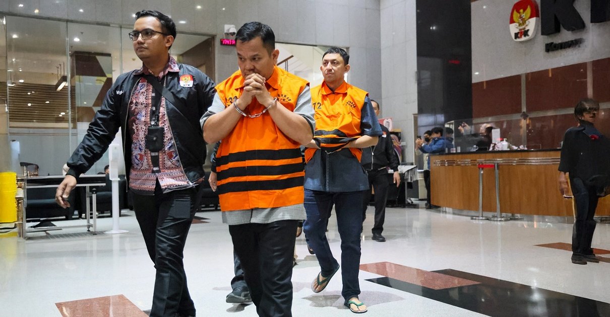 : KPK mengamankan sejumlah pihak dan setelah melakukan pemeriksaan serta gelar perkara menetapkan delapan orang sebagai tersangka. (Foto: Dok KPK)
