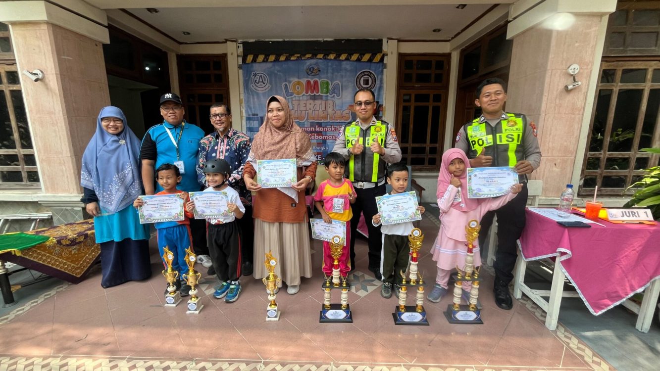 Lewat Lomba Tertib Lalu Lintas, Satlantas Gresik Tanamkan Disiplin Sejak Dini