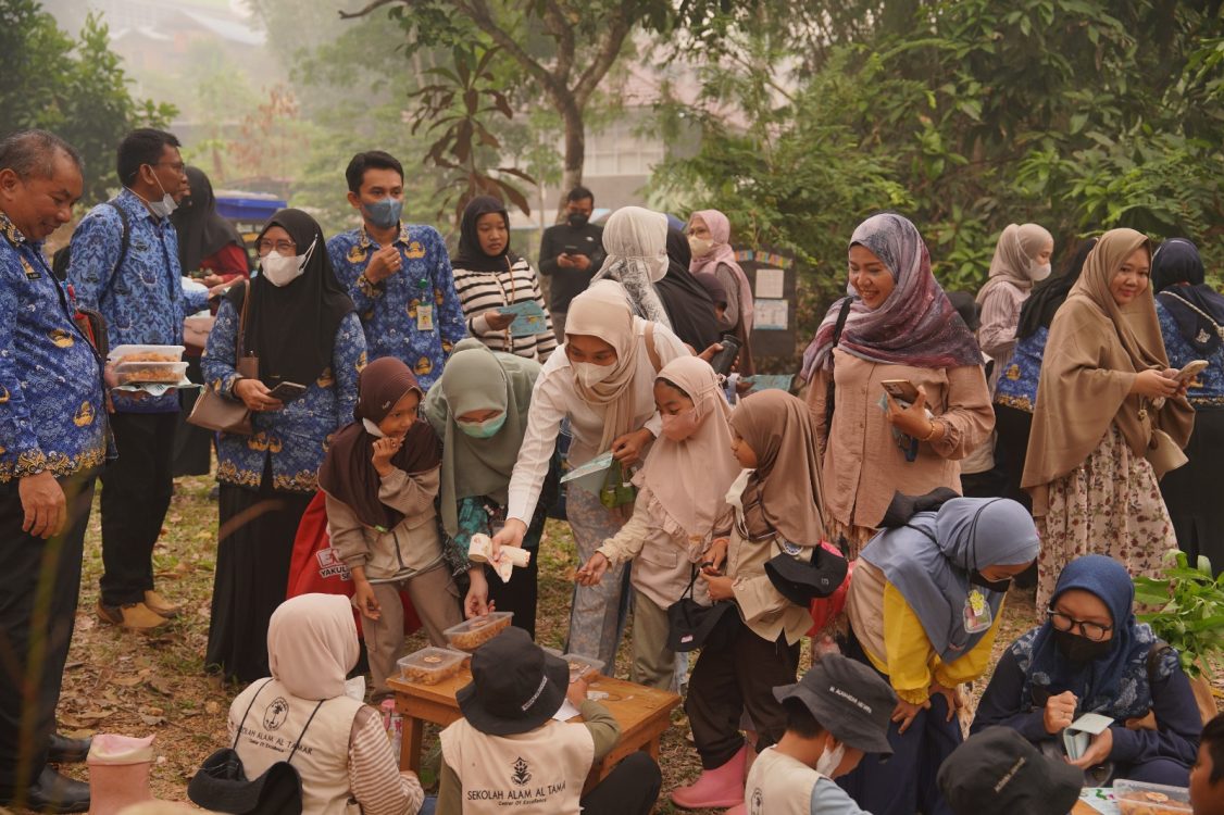 : Kegiatan Market Day Sekolah Alam Al-Tamar Balangan, Kamis (17/9/2026). - Foto: Mc.Balangan