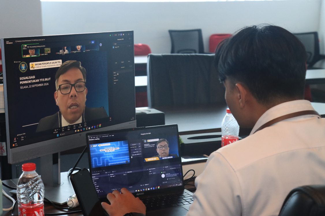 : BSSN menyelenggarakan sosialisasi pembentukan Tim Tanggap Insiden Siber bagi 43 perwakilan Badan Usaha Jalan Tol (BUJT) guna memperkuat ketahanan operasional infrastruktur transportasi, Selasa (22/9/2026).
