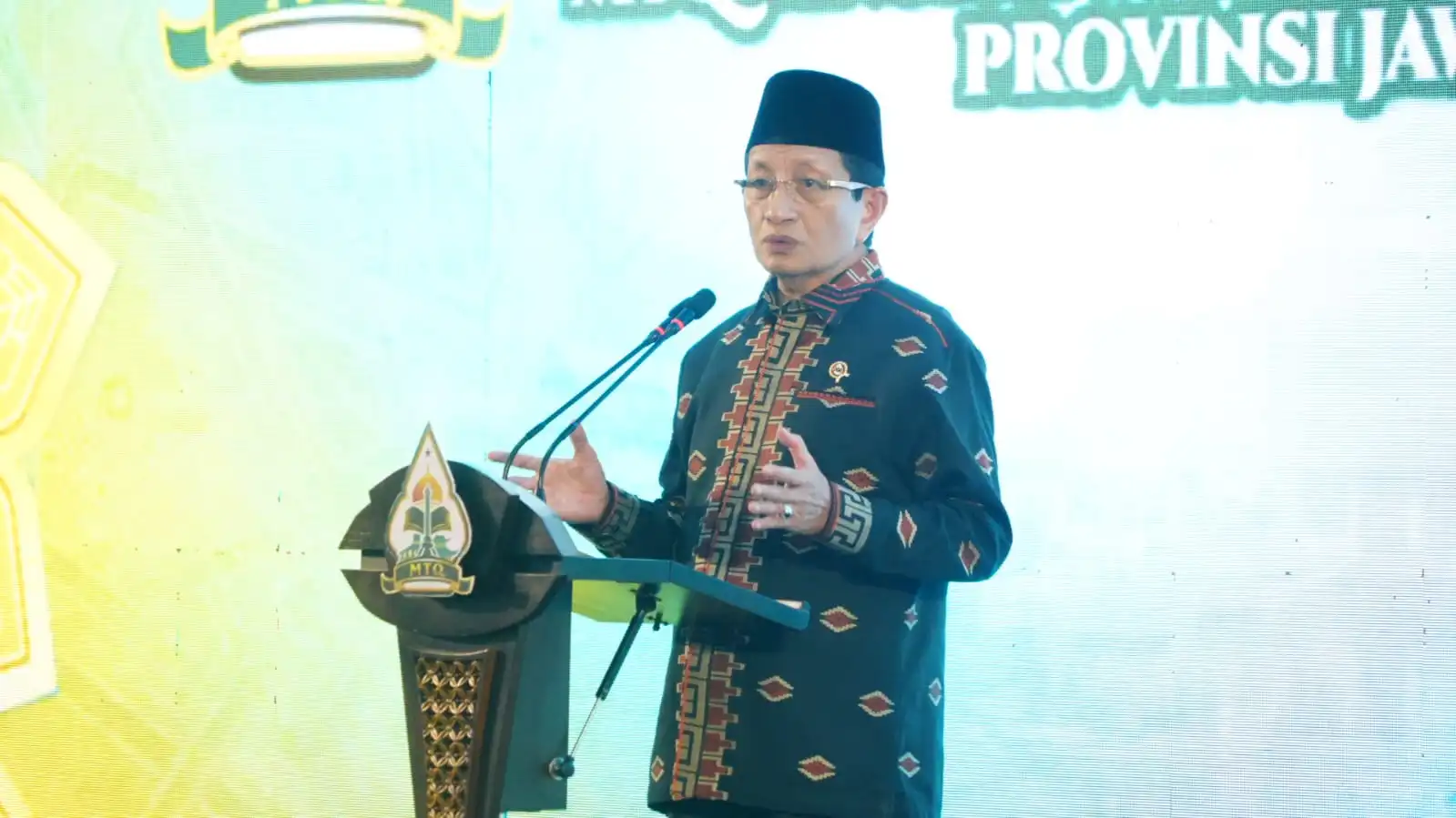 Malam Ta'aruf MTQ Nasional XXXI, Menag Ajak Kafilah Perkuat Persaudaraan
