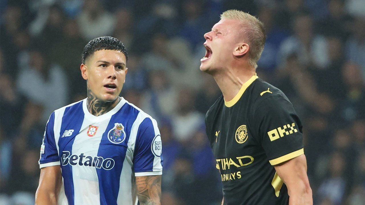 Manchester City Jinakkan Porto 2 Gol Erling Haaland
