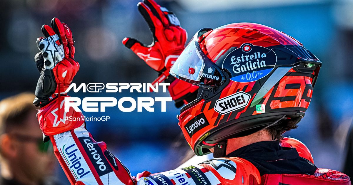 Marc Marquez denies Bezzecchi gold in tense Misano Sprint stand-off