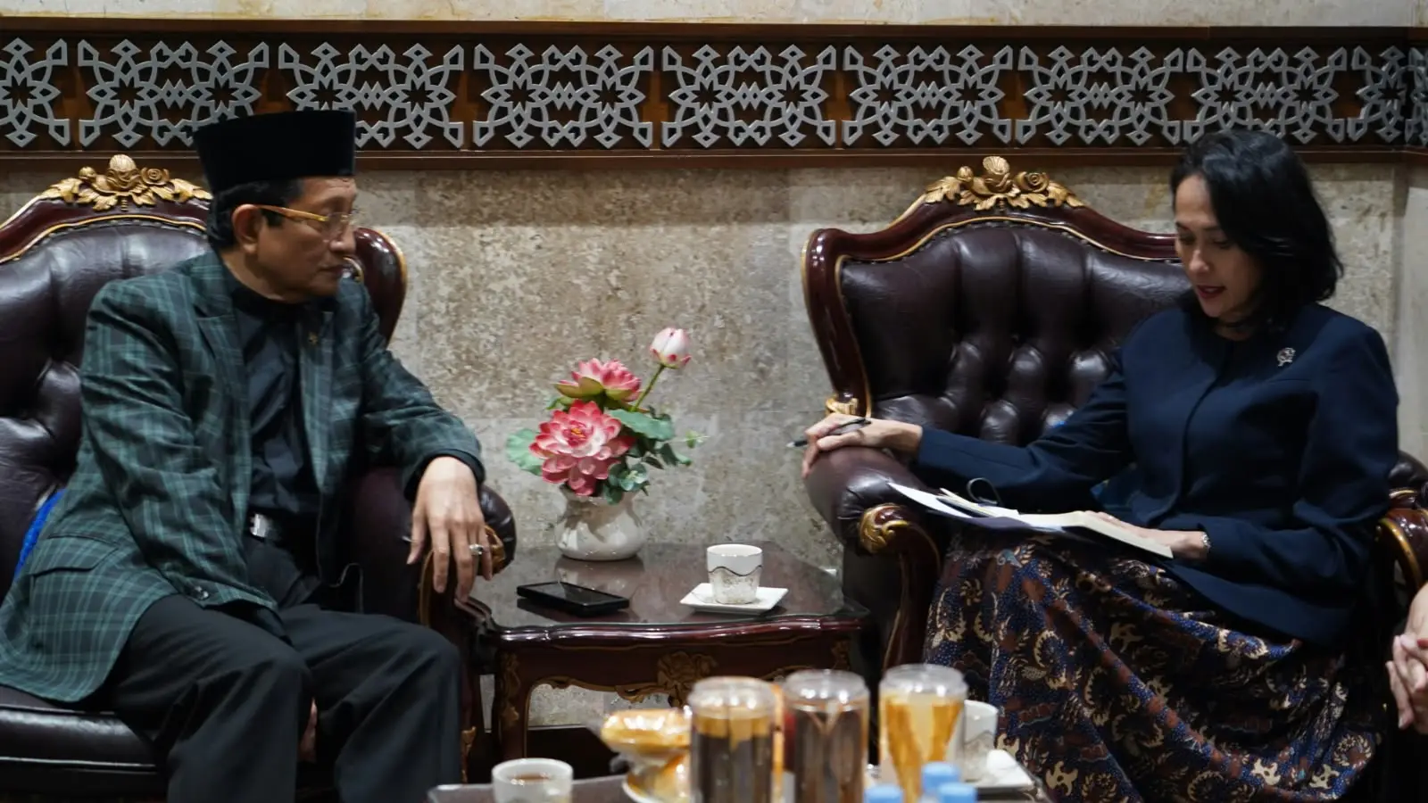 Menag Terima Wamen PPMI, Bahas Persiapan Natal Nasional 2026