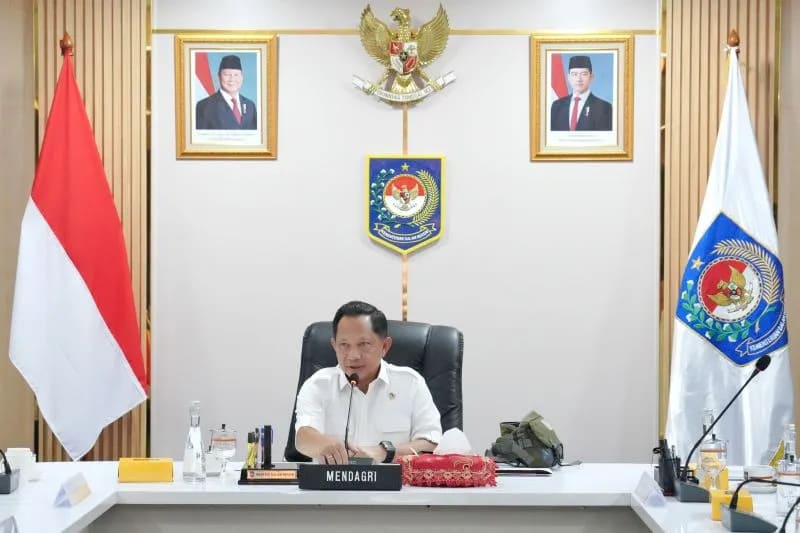 : Menteri Dalam Negeri sekaligus Ketua Satuan Tugas Percepatan Rehabilitasi dan Rekonstruksi Pascabencana Sumatera Muhammad Tito Karnavian. ANTARA/HO-Kemendagri