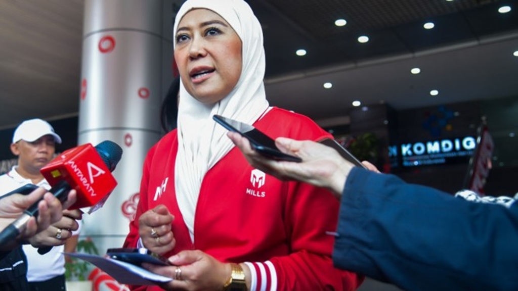 : Menkomdigi Meutya Hafid di kantor Kemkomdigi, Jakarta. (Foto: Humas Kemkomdigi)