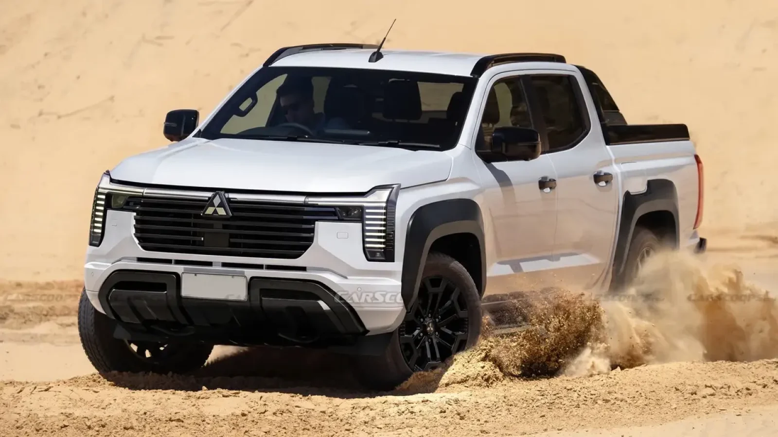 Mitsubishi Triton Facelift Diprediksi Bawa Wajah Pajero, Kabin Digital hingga Mesin 201 Hp