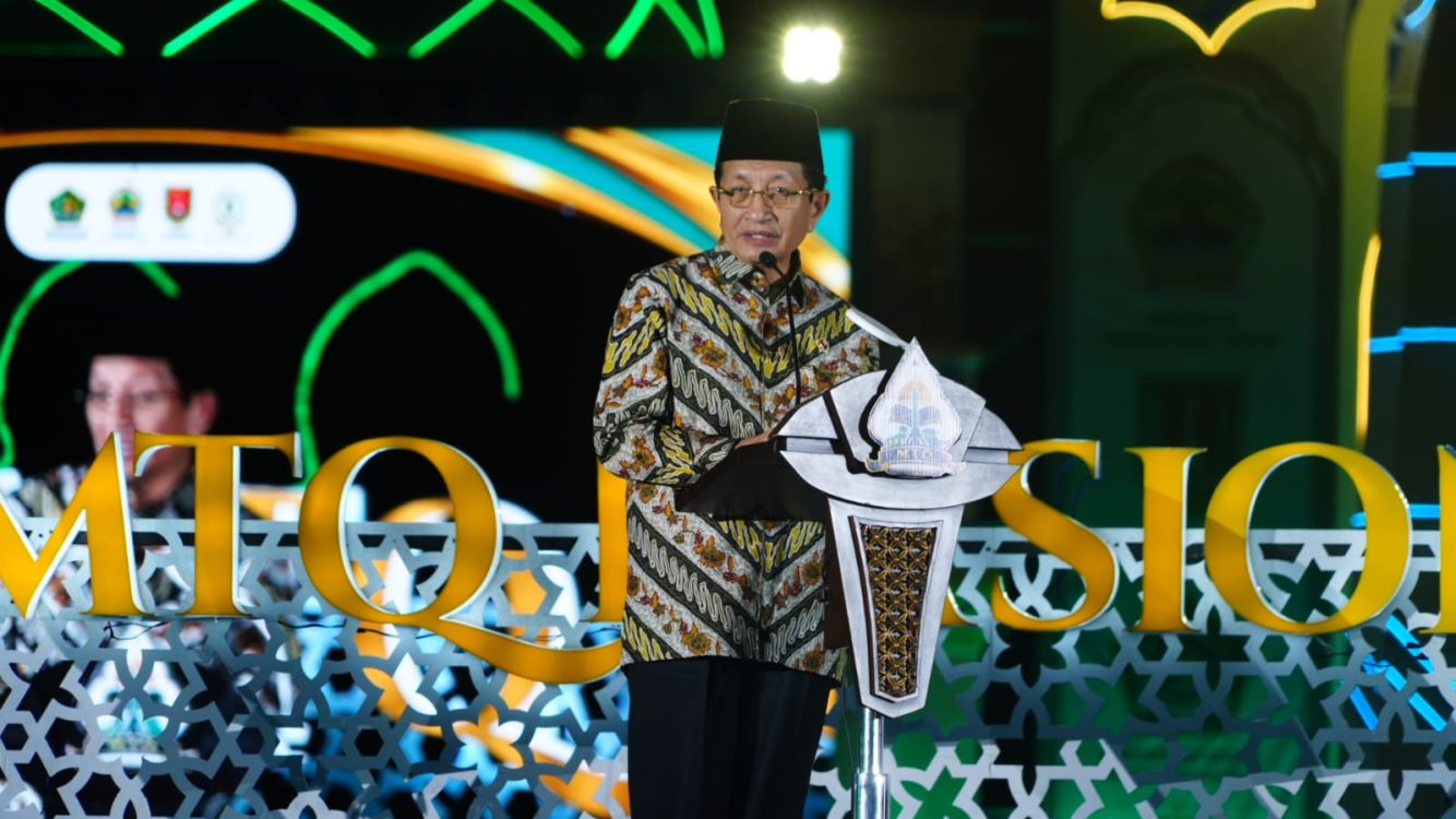 : Kementerian Agama memutuskan MTQ Nasional tidak lagi digelar dua tahun sekali. Mulai ke depan, ajang syiar dan pembinaan Al-Qur’an tersebut akan menjadi agenda tahunan untuk memperluas kesempatan pembinaan, memperkuat persaudaraan, serta menghadirkan nilai-nilai Al-Qur’an dalam kehidupan berbangsa. (Foto: Humas Kemenag)