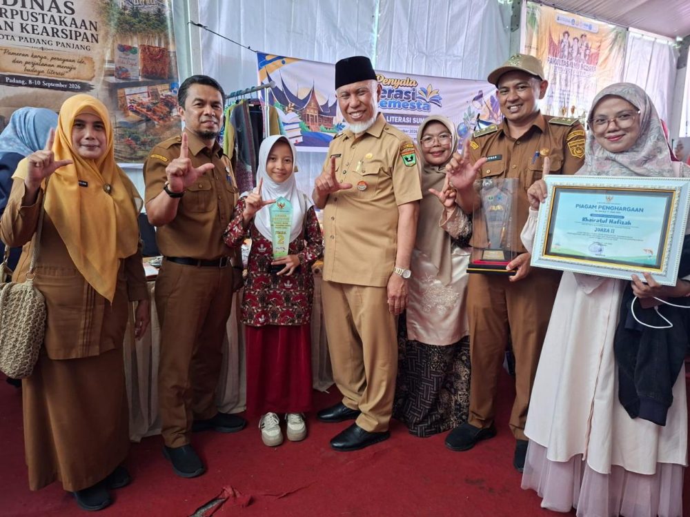 : Padang Panjang Raih Dua Prestasi pada Festival Literasi Sumbar 2026. (foto: MC Padang Panjang)