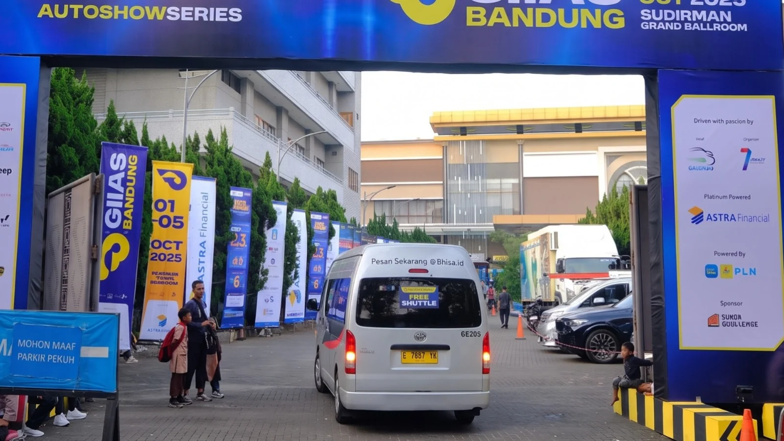 Panduan Parkir GIIAS Bandung 2026, Ada Shuttle Gratis dan Tiket Mulai Rp15 Ribu