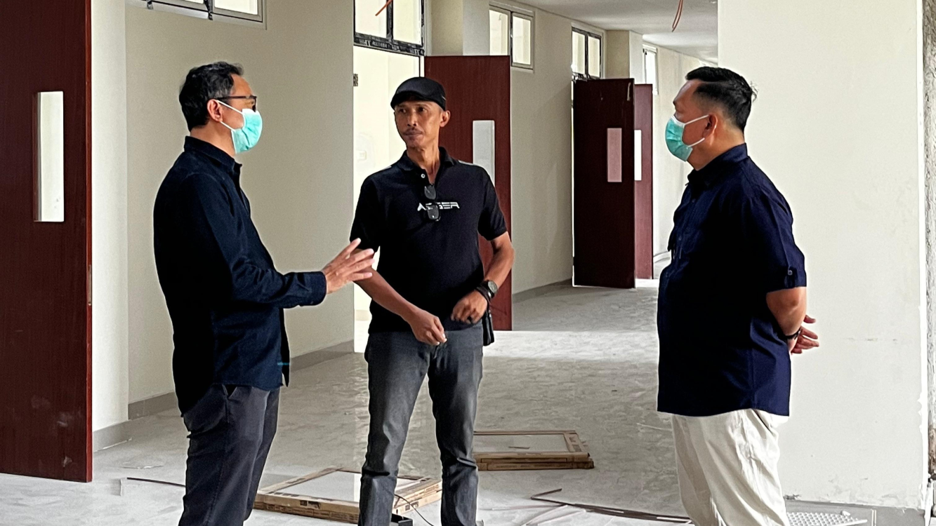 Pantau Penyelesaian Gedung Lab UIN Salatiga, Itjen Kemenag: Cegah Penyalahgunaan