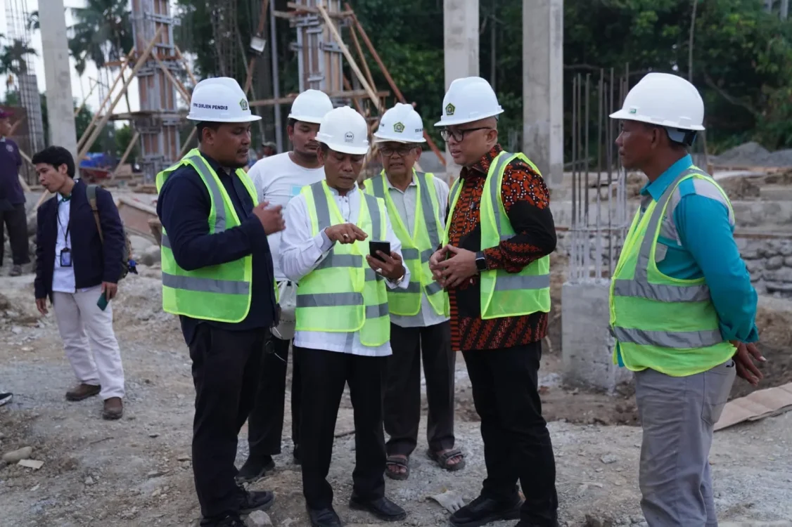 Pembangunan Kembali MIN 5 Pidie Jaya Dikebut, Target Awal 2027 Bisa Digunakan