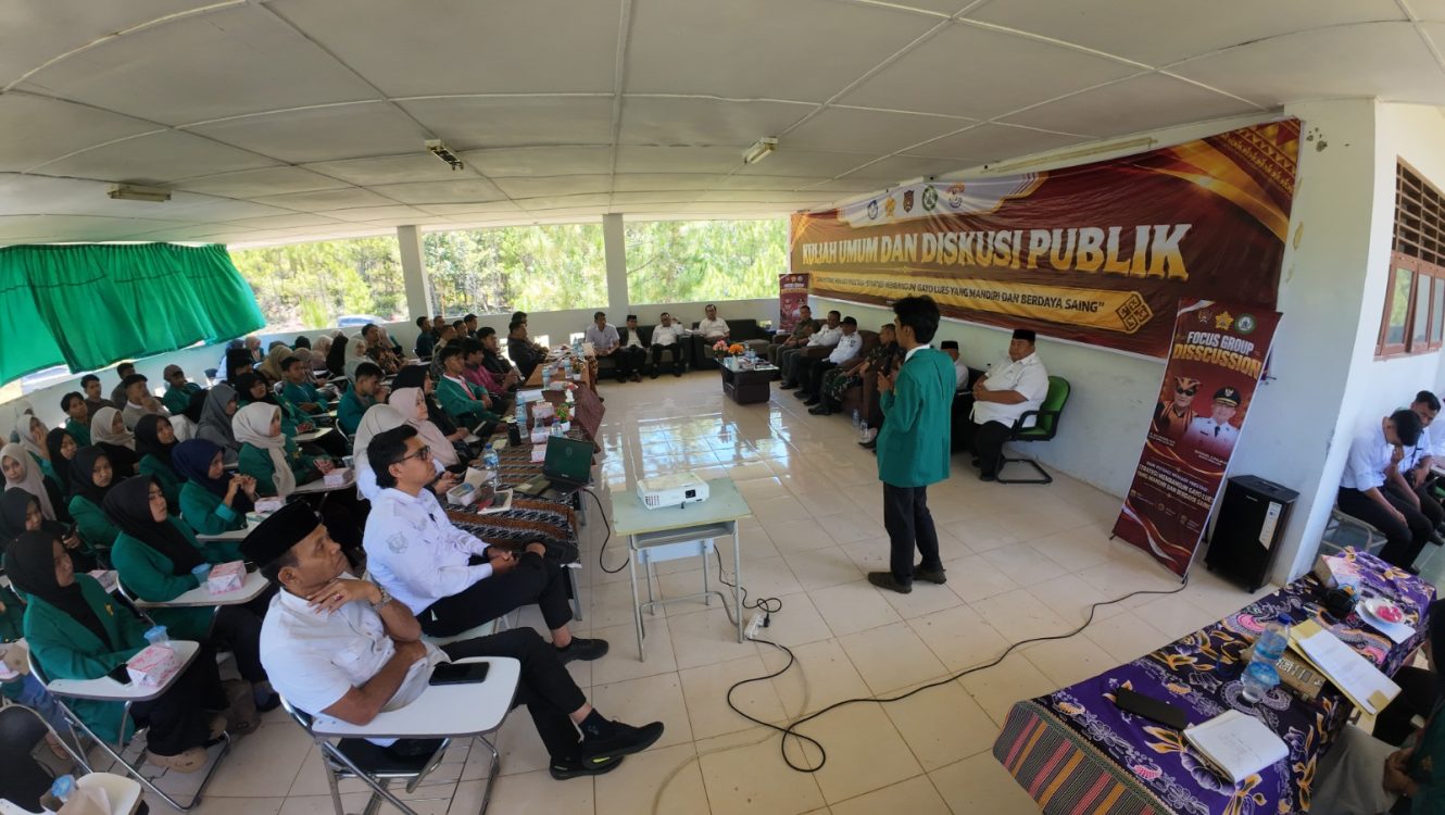 : Diskusi Publik Bersama para Mahasiswa. (Foto: Diskominfo/GL)