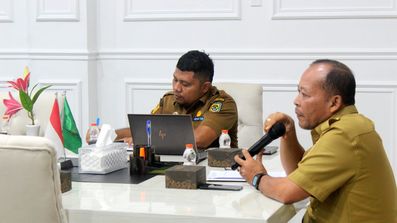 : Sekretaris Daerah (Sekda) Sergai Suwanto Nasution di Ruang Rapat Sekda, Kompleks Kantor Bupati Sergai, Sei Rampah, Senin (28/9/2026)/ (MC Sergai).