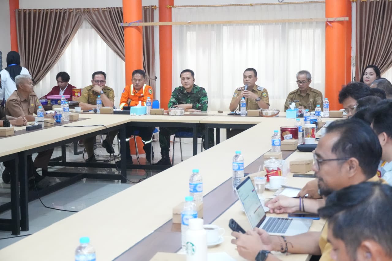 : Wali Kota Palangka Raya melalui Wakil Wali kota Achmad Zaini.di Aula BPBD Kota Palangka Raya, Senin (7/9/2026._Foto: Mc.Palangka Raya