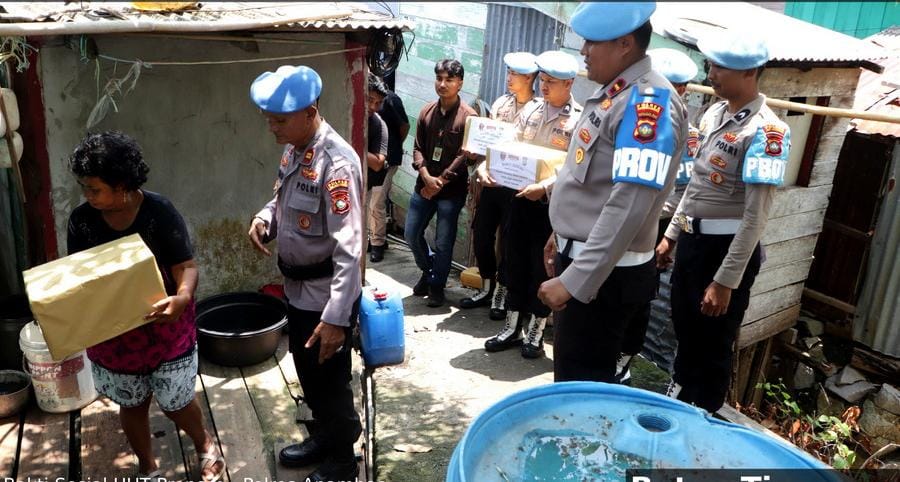 Peringati HUT ke-24, Propam Polri Hadir Menyapa dan Berbagi dengan Masyarakat