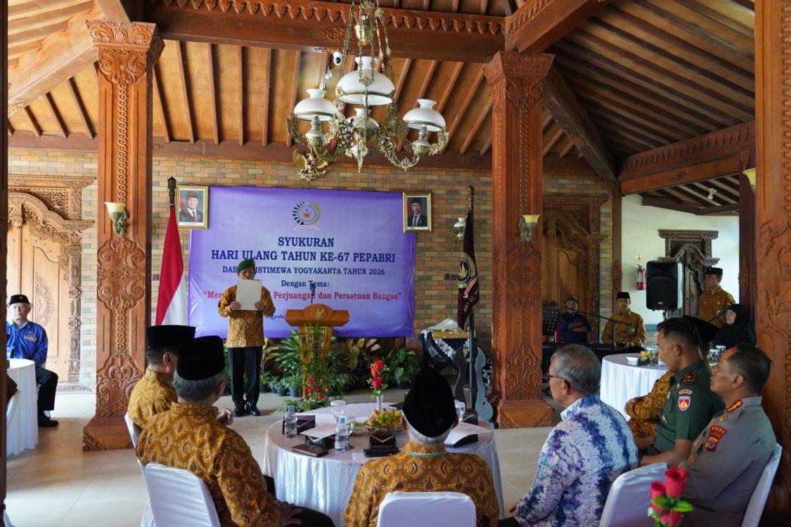 : DPD PEPABRI DIY memperingati Syukuran HUT Ke-67 PEPABRI di Wisma MBC Garden, Tirtomartani, Kalasan, Sleman, Rabu (16/9/2026).