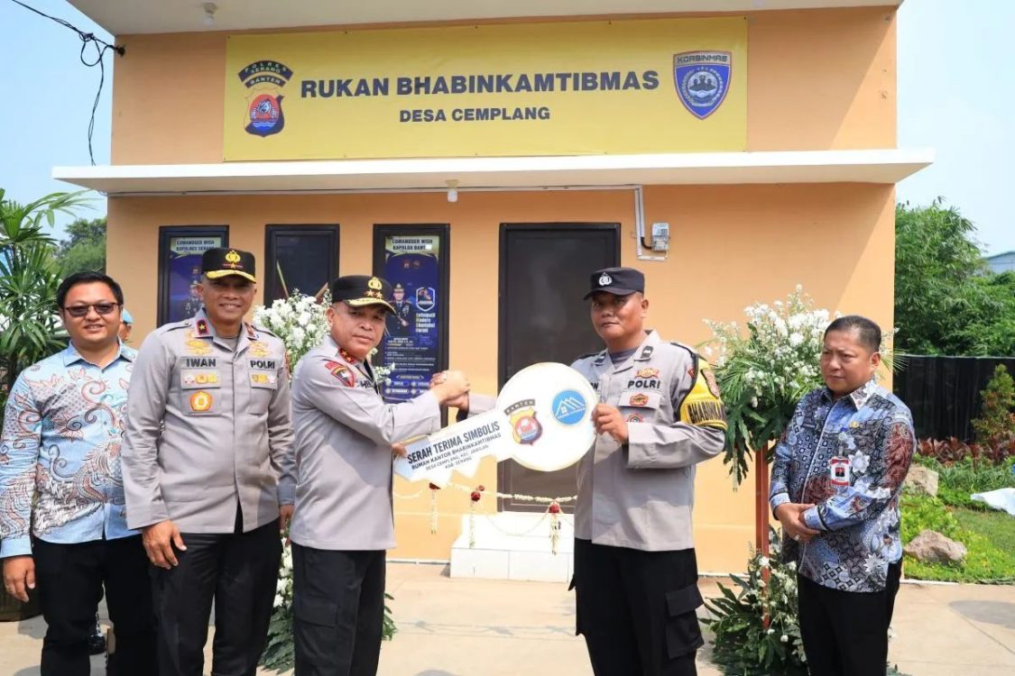 Pertama di Banten, Polisi Ciptakan Rumah Bhabinkamtibmas Agar Warga Gak Harus Jauh ke Polsek